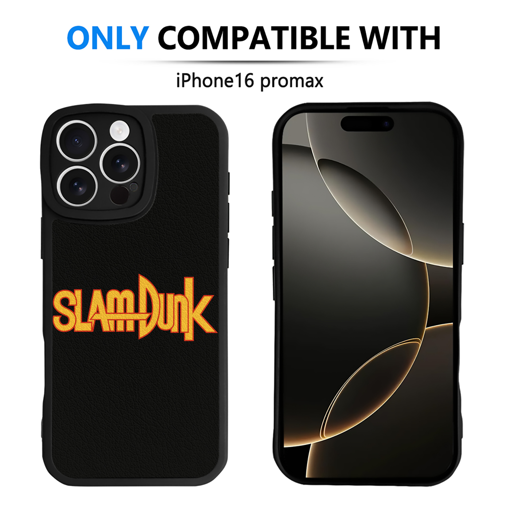 （画像用） SLAM DUNK／スラムダンク 【iPhone 16シリーズ対応】シリコンスマホケース（レザー調） 材質：シリコン